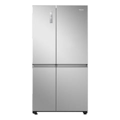 Hisense RS3N668SAI3 Side By Side Refrigerator 868L Stainless Steel - Front View