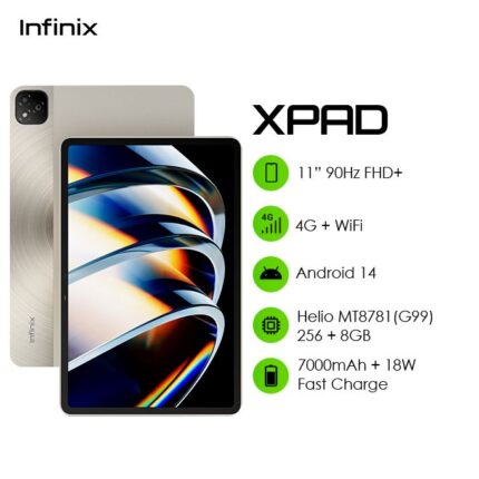 Infinix TAB Xpad 11" | 90Hz FHD+ Display 7000mAh Battery