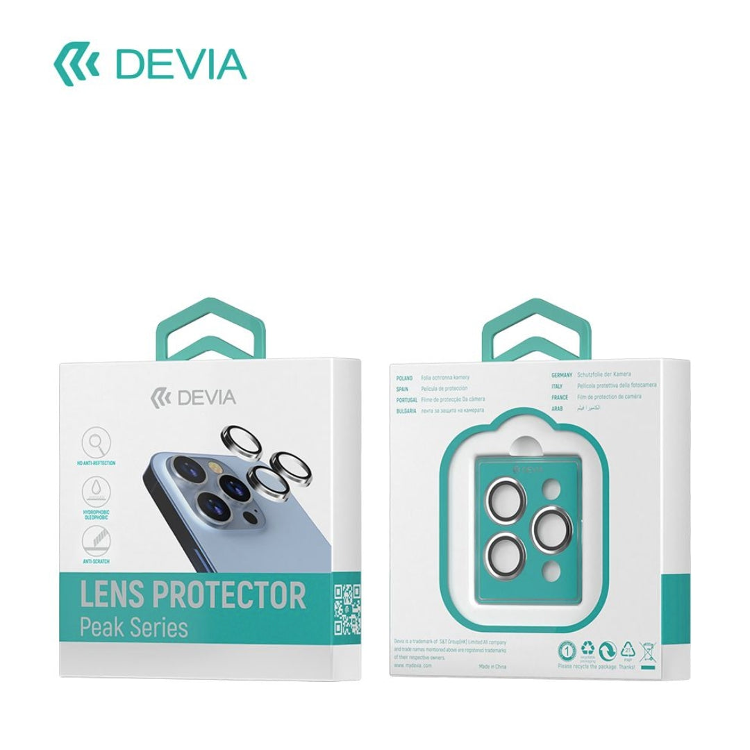 Devia iPhone 15 Peak Series Lens Protector 3PCS