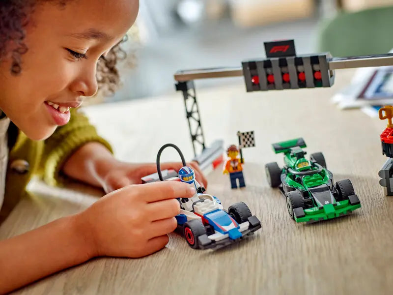 LEGO® F1 Grid with VCARB & Sauber Race Cars 60474