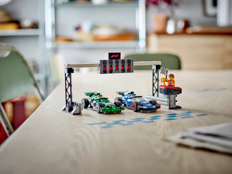 LEGO® F1 Grid with VCARB & Sauber Race Cars 60474