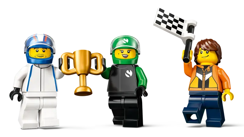 LEGO® F1 Grid with VCARB & Sauber Race Cars 60474
