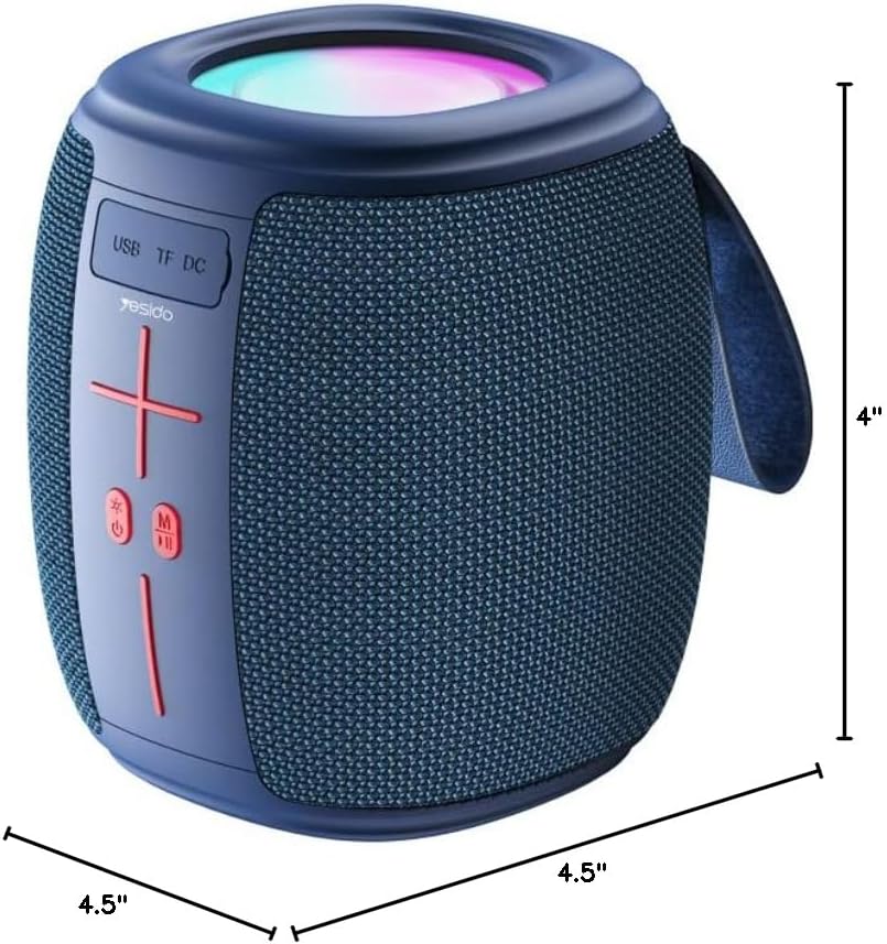 Yesido YSW14 Speaker - Bluetooth 5.1 RGB Lights Built-in Mic