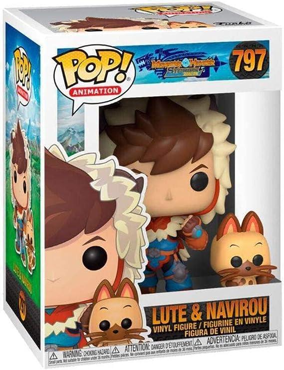 Funko Pop! & Buddy: Monster Hunter- Lute w/Navirou