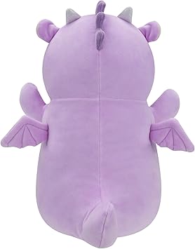 Squishmallows Dina Dragon Plush 14 Inch Soft & Collectible Toy - Purple