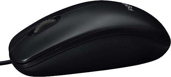 Logitech Wired Mouse M90 Black USB