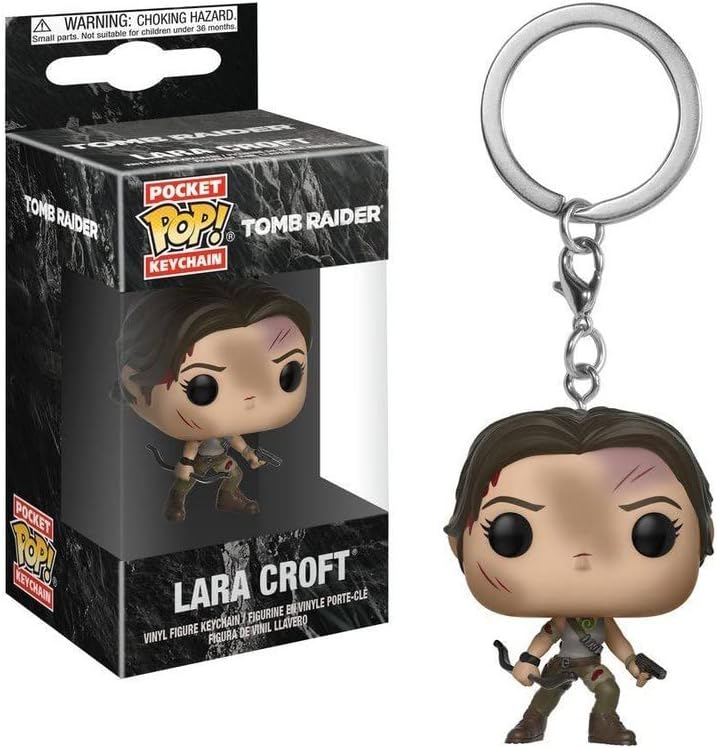 Funko Lara Croft Keychain - Iconic Design for Collectors