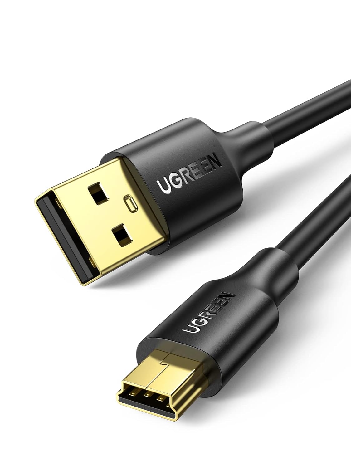 UGREEN USB 2.0 A Male to Mini 5Pin Male Cable - Black