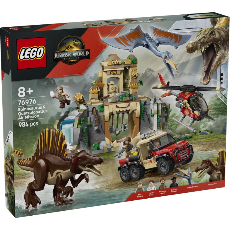 LEGO Jurassic World سبينوصور 76976 – 984 قطعة
