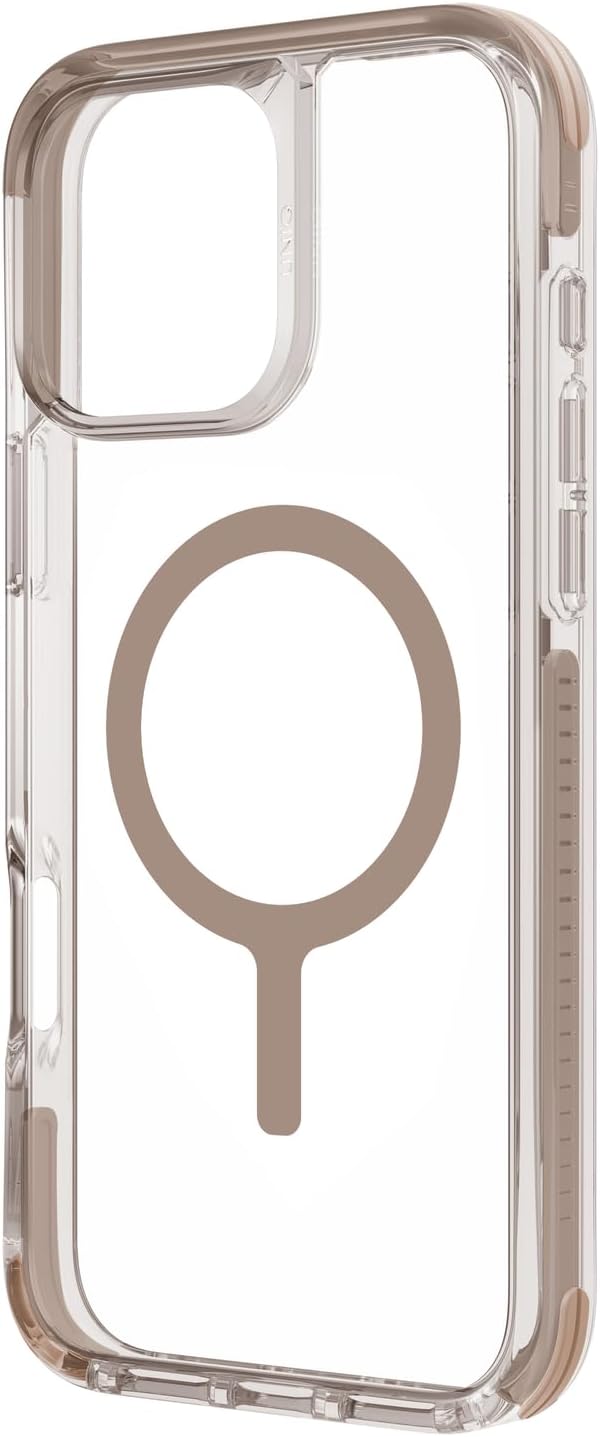 UNIQ HYBRID IPHONE 16 PRO (2024) 6.9 MAGCLICK CHARGING COMBAT - TAUPE GOLD