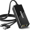 محول UGREEN إيثرنت لـ Fire TV Stick بسرعة 100Mbps