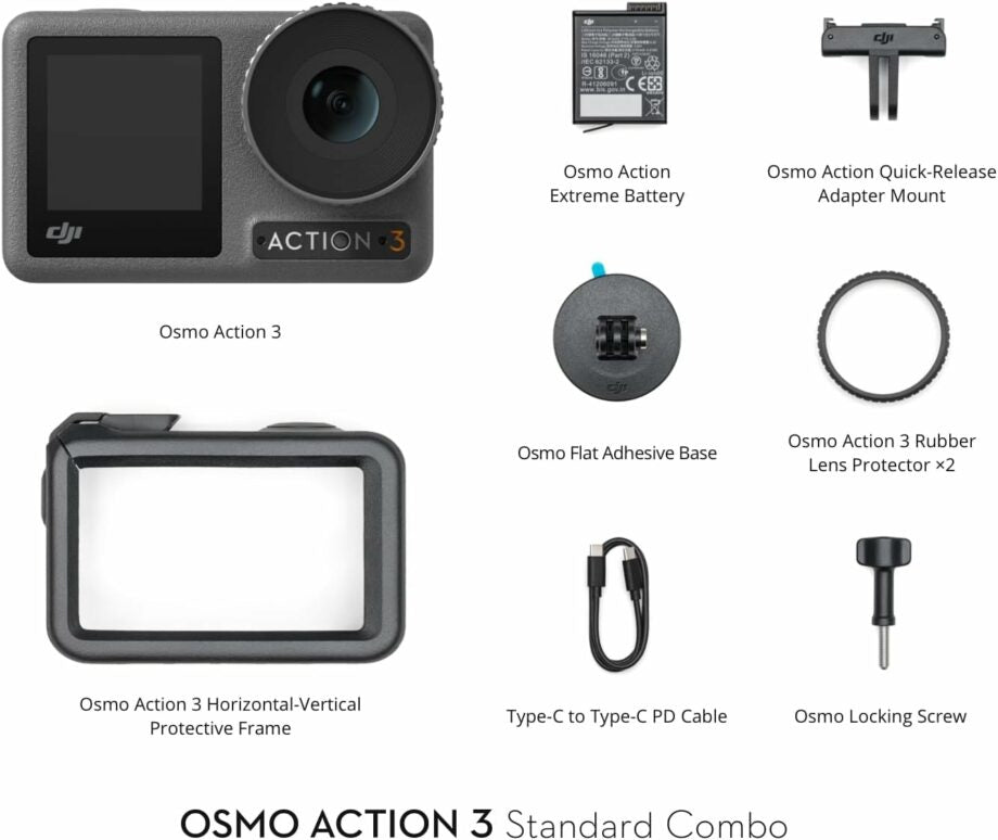 DJI Osmo Action 3 Waterproof 4K/120fps Action Camera (Pre-Order)