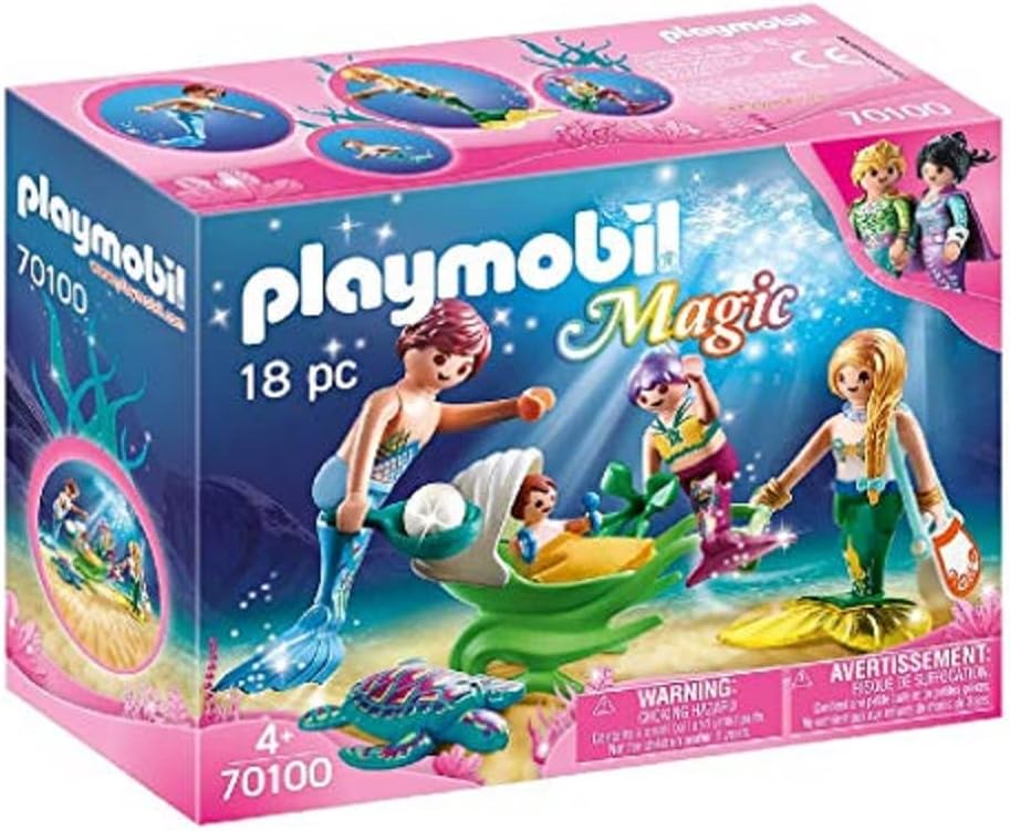 Playmobil Magic Family - Enchanting Seashell Carriage