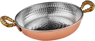 KARACA Ahlat Copper Plate, 14cm – Classic Elegance
