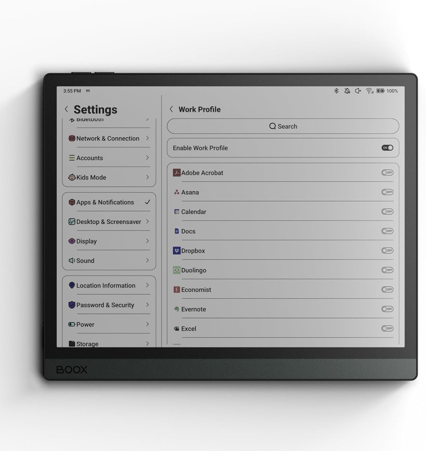 BOOX Tab Ultra C Pro – جهاز لوحي إلكتروني مقاس 10.3 بوصة للمحترفين