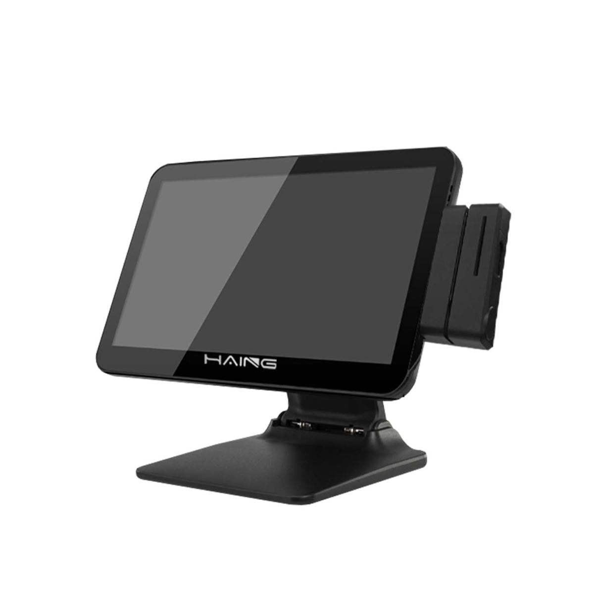 HAING 618S 15.6-Inch POS Touchscreen Terminal, Intel Core i7 10th Gen, 8GB RAM, 256GB SSD, Windows 10