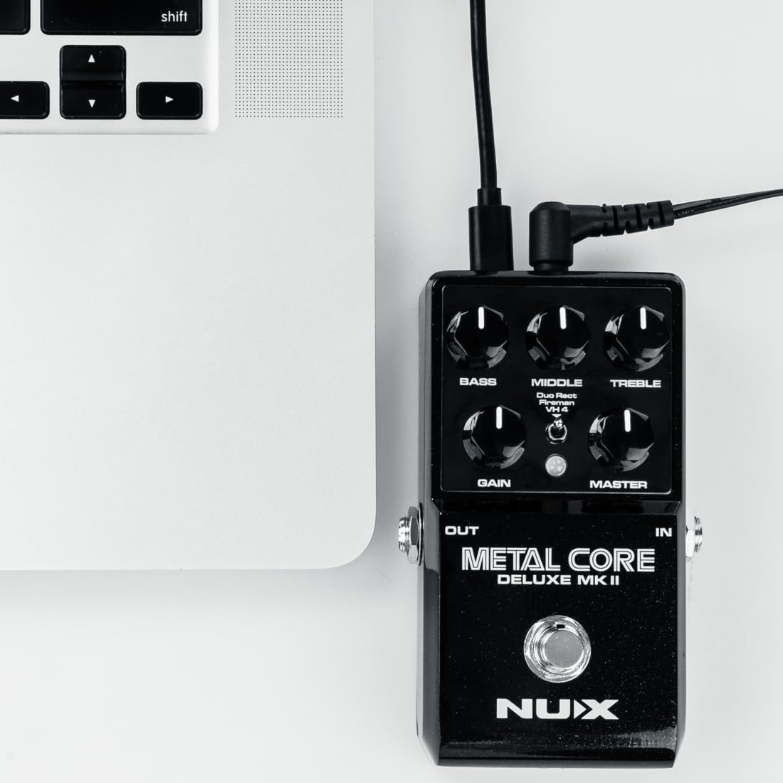 NUX METAL CORE DELUXE MKII DISTORTION PEDAL - Black