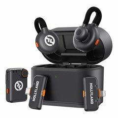 Hollyland Lark M2S Ultimate Combo (Camera RX+Lightning RX) Wireless Lavalier Microphones