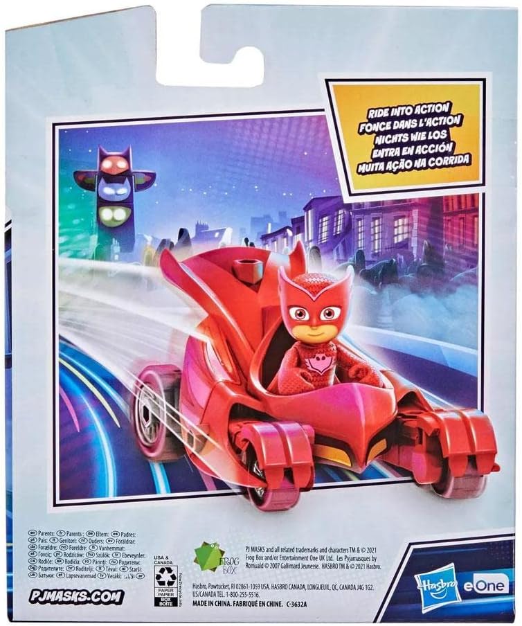 Hasbro PJ Masks Owl Glider Hero Vehicle with Owlette Figure