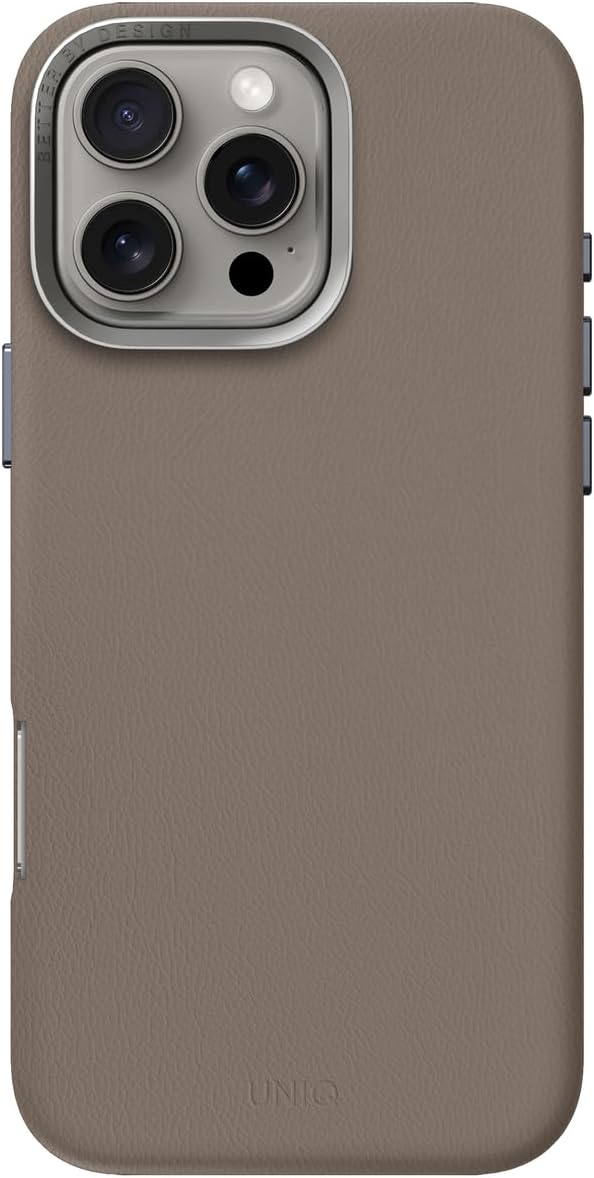 UNIQ LYDEN iPhone 15 Pro MagClick Case – Flint Grey