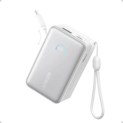 Anker Nano Power Bank 10,000mAh 45W with Built-In Retractable USB-C Cable
