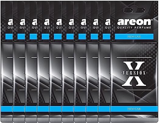 Areon - Air freshener X Version New Car - (Pack of 10)