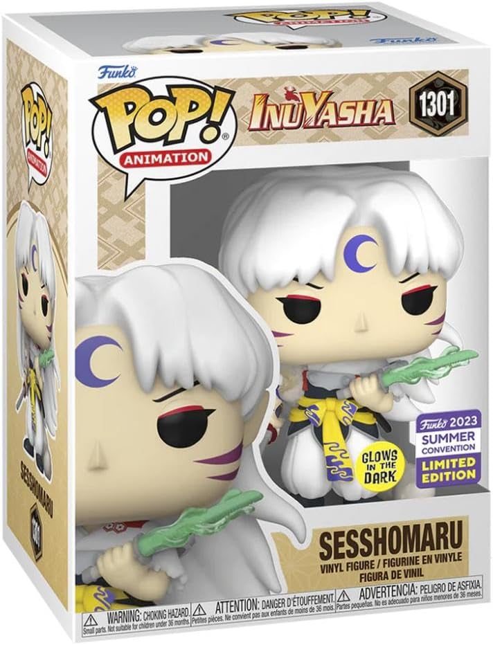 Funko Pop! Sesshomaru Glow SDCC 2023 Exclusive Figure