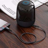 ACEFAST Lightning to 3.5mm Audio Cable - Hi-Fi Distortion-Free Sound for iPhone, iPad, iPod (1.2m/3.9ft) - Black C1-06