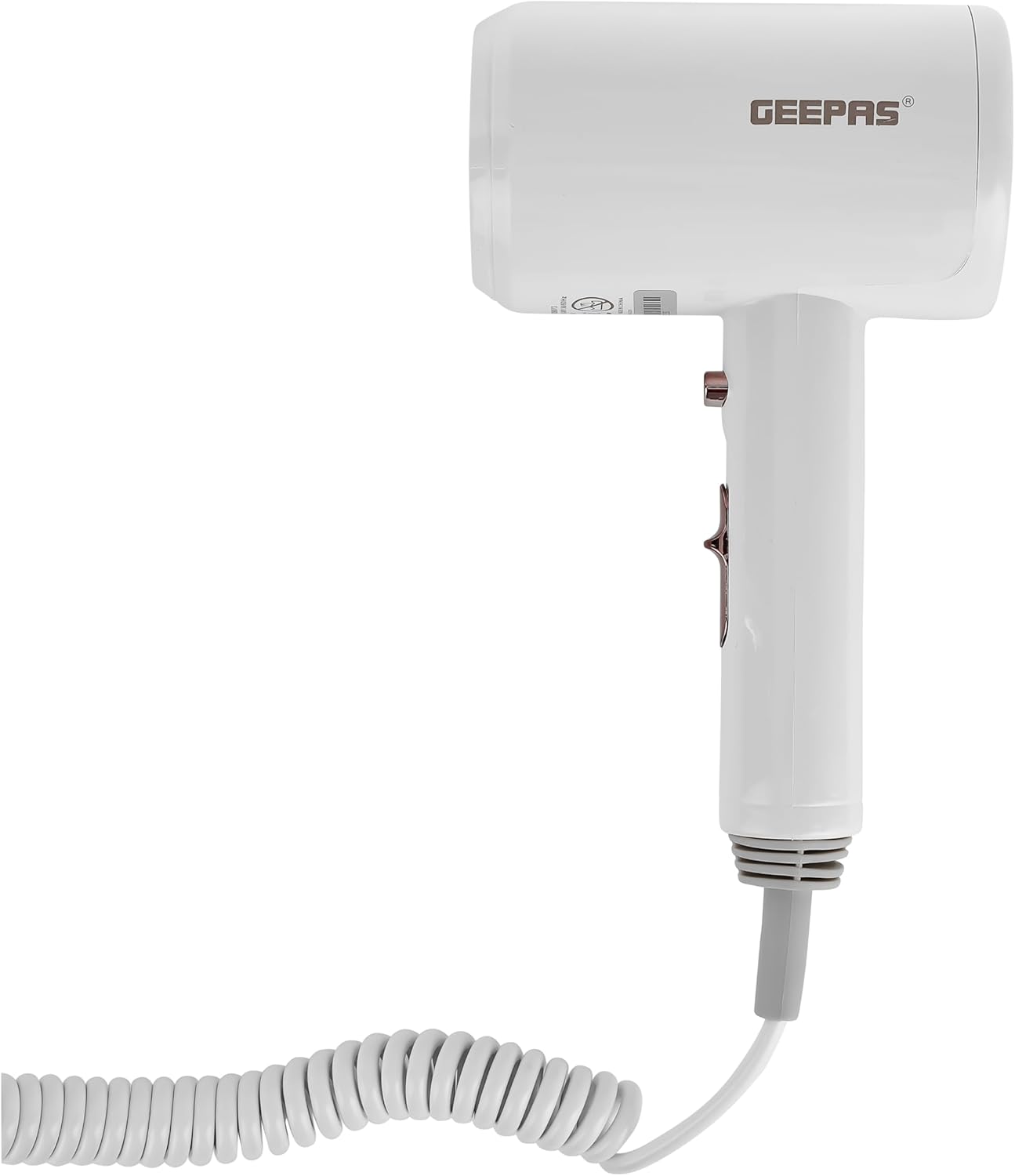 Geepas GHD86073 Wall-Mounted Hair Dryer 1200W | Fast Drying & Overheat Protection