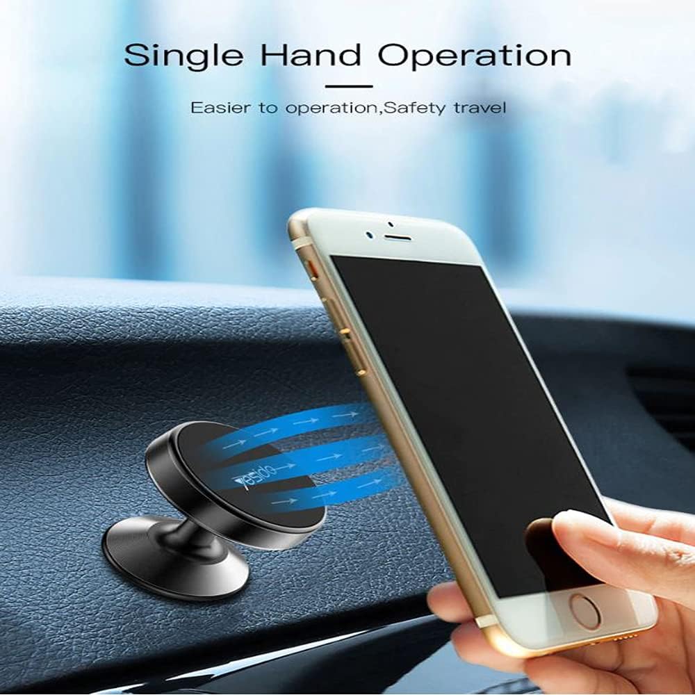 Yesido C56 Magnetic Car Phone Holder - Black