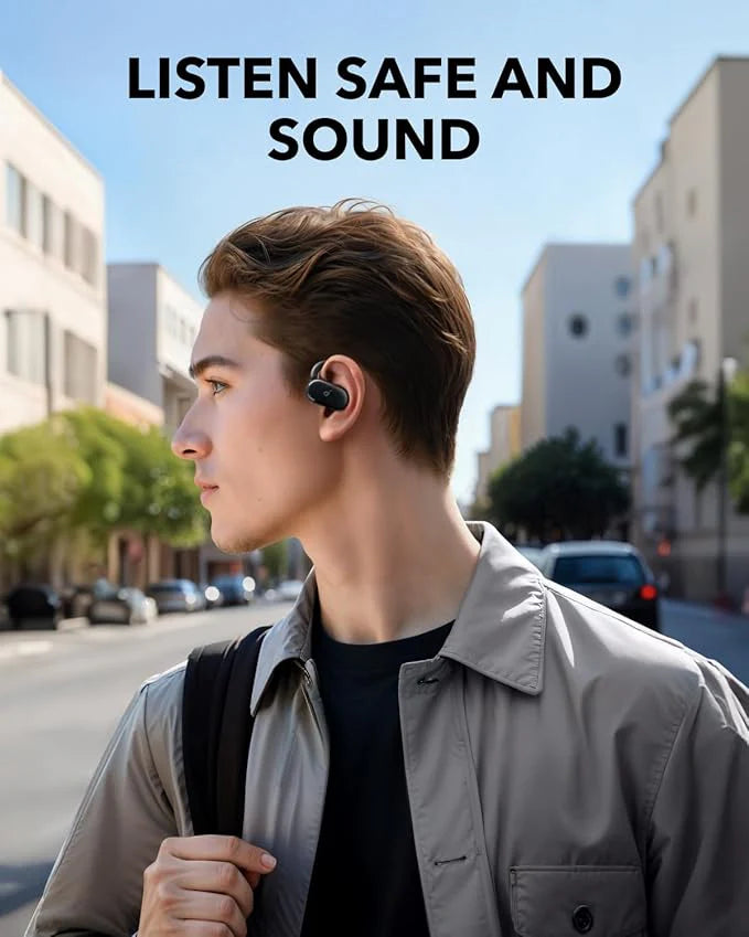 Anker Soundcore V20i Open Ear Headphones Comfort & Clarity - Black