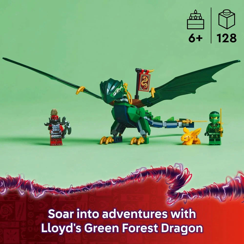 LEGO Ninjago Lloyd’s Green Forest Dragon 71829