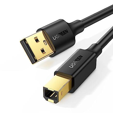 UGREEN USB 2.0 AM to BM Print Cable 3m (Black)