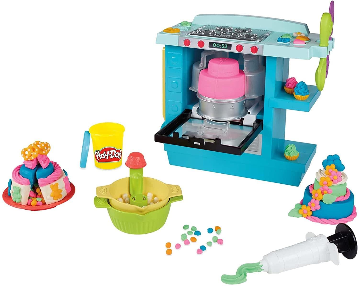 Hasbro Play-doh Kitchen Creations Rising Cake Oven Playset