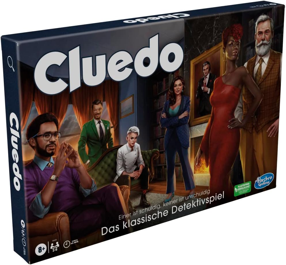 Hasbro Clue- Cluedo Classic Refresh