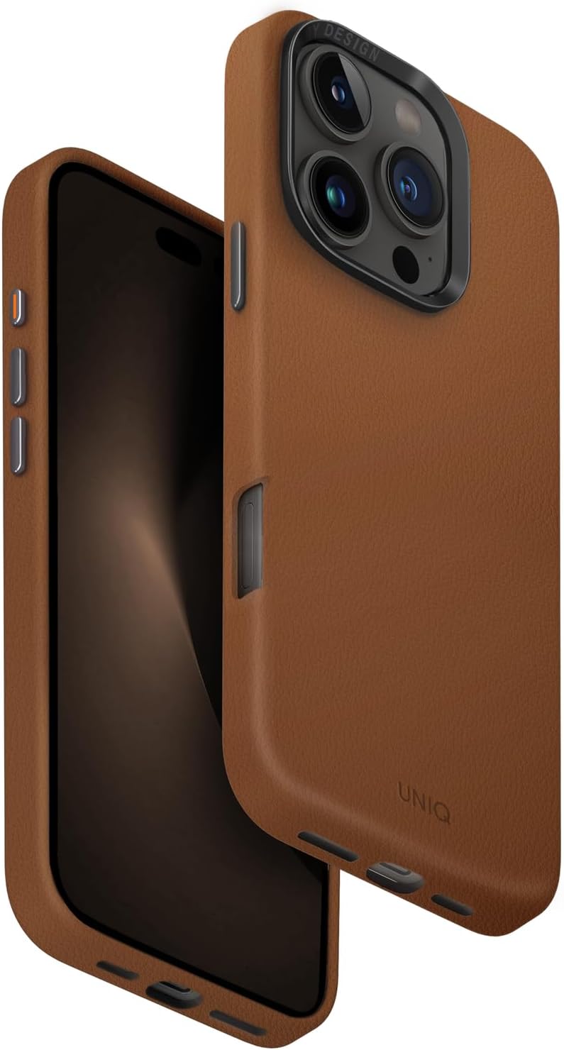 UNIQ HYBRID IPHONE 16 PRO (2024) 6.3 MAGCLICK CHARGING LYDEN - CARAMEL