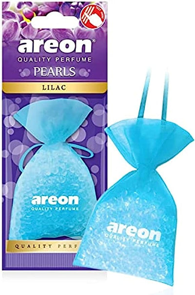 Areon Pearls Freshener - hanging beads freshener - with the scent of lilac