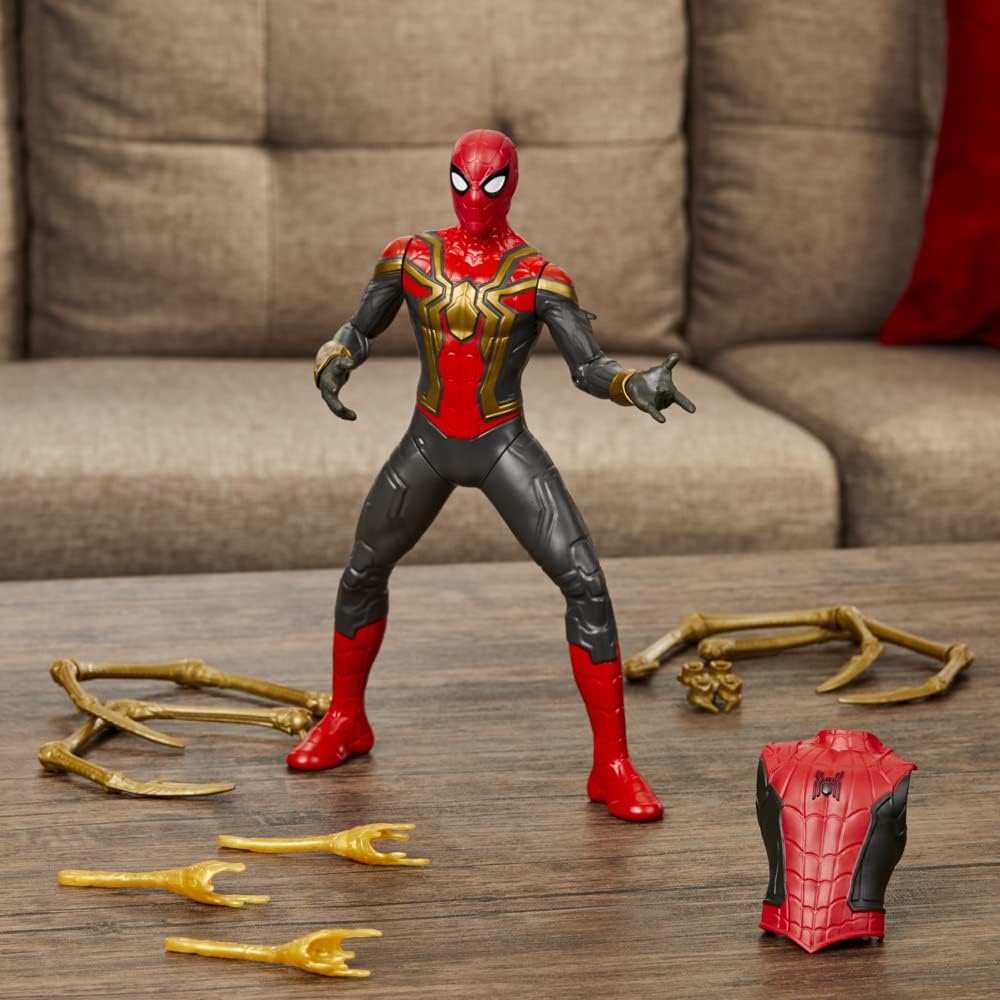 Hasbro Deluxe 13-Inch Thwip Blast Spider-Man Action Figure