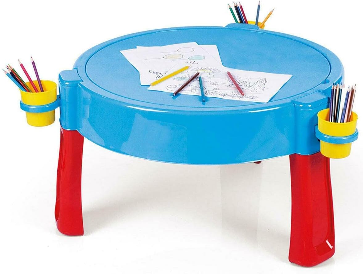 DOLU 3-in-1 Kids Activity Table – Sand & Water Play Set for Ages 2-8