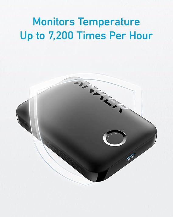 Anker 321 PowerCore 5K MagGo Magnetic Battery for On the Go - Black & White