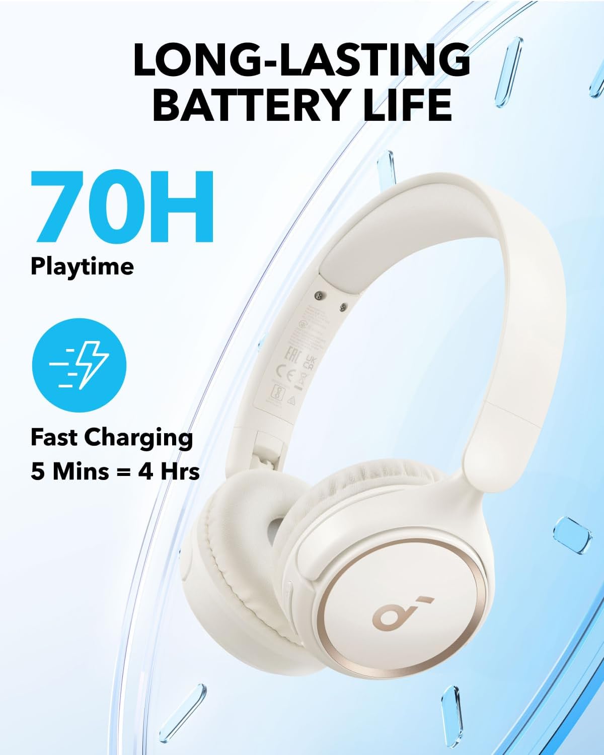 Anker Soundcore H30i Wireless Headphones 70H Playtime