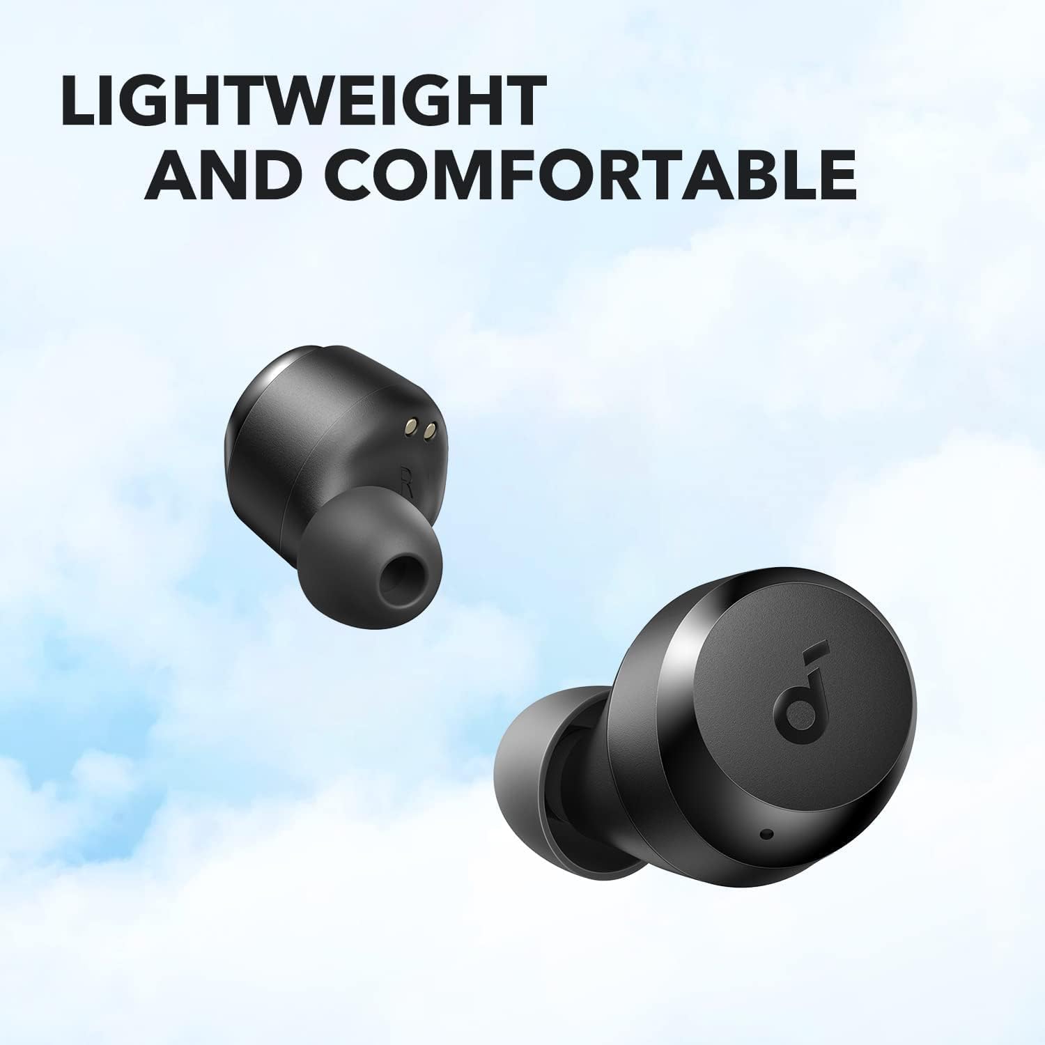 Anker Soundcore A25i True Wireless Earbuds with Clear Sound - Black