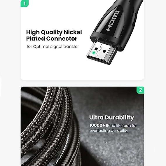 UGREEN HDMI A M/M Cable with Braided