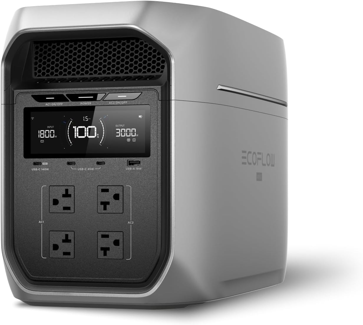 محطة توليد الطاقة EcoFlow DELTA 3 MAX PLUS