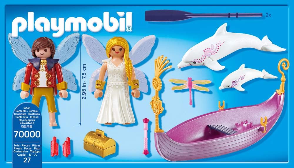 Playmobil Romantic Fairy Boat - Magical Toy for Kids