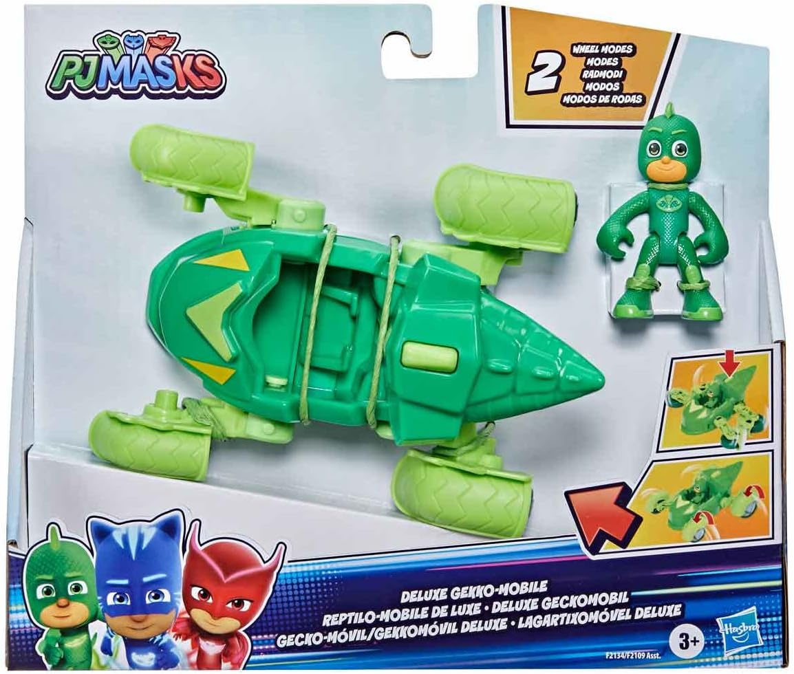 Hasbro PJ Masks Gekko-Mobile Hero Vehicle with Gekko Figure