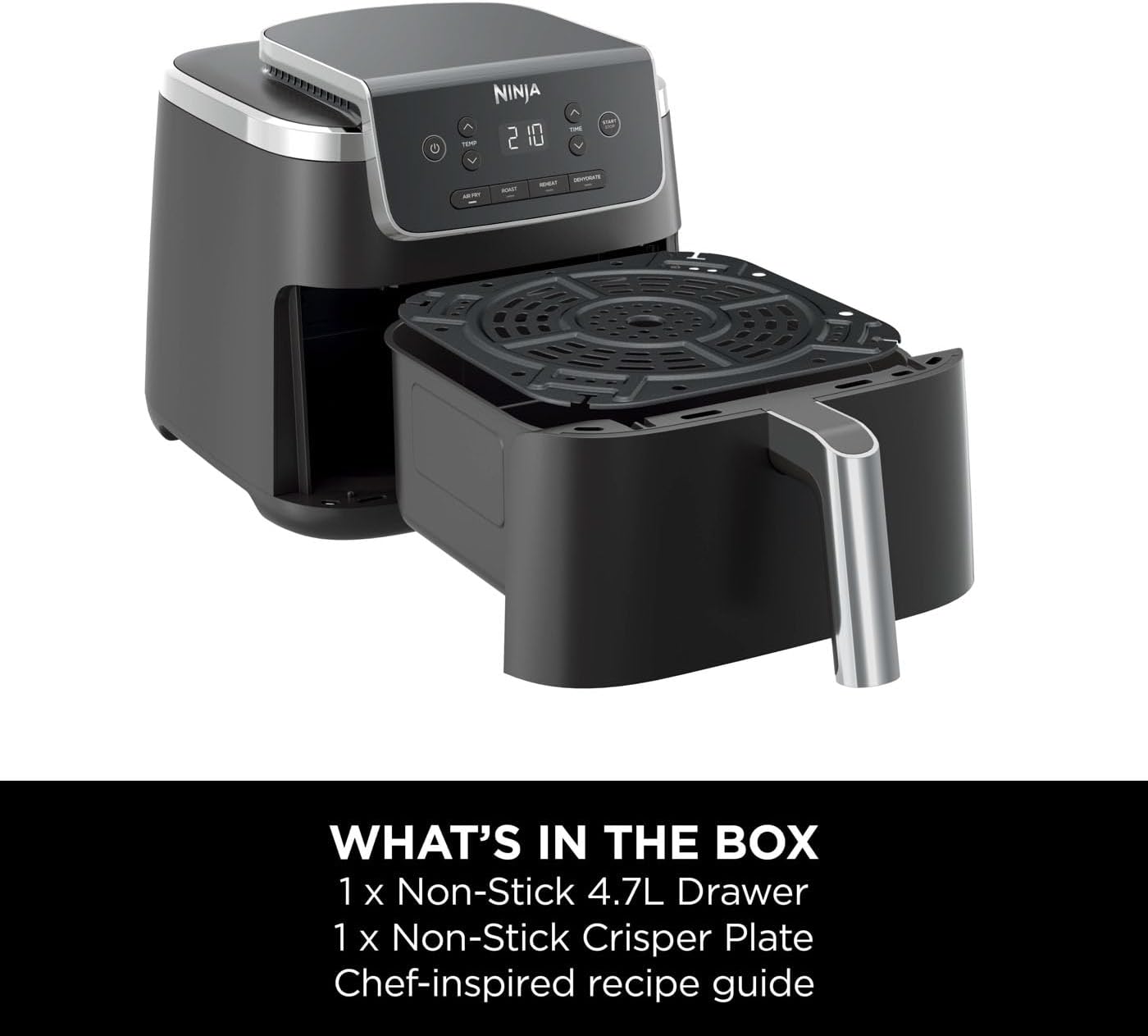 Ninja AF140UK – PRO 4.7L Compact Air Fryer
