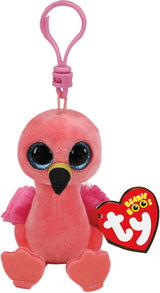 Beanie Boos Gilda - Pink Flamingo Plush Key Clip Toy