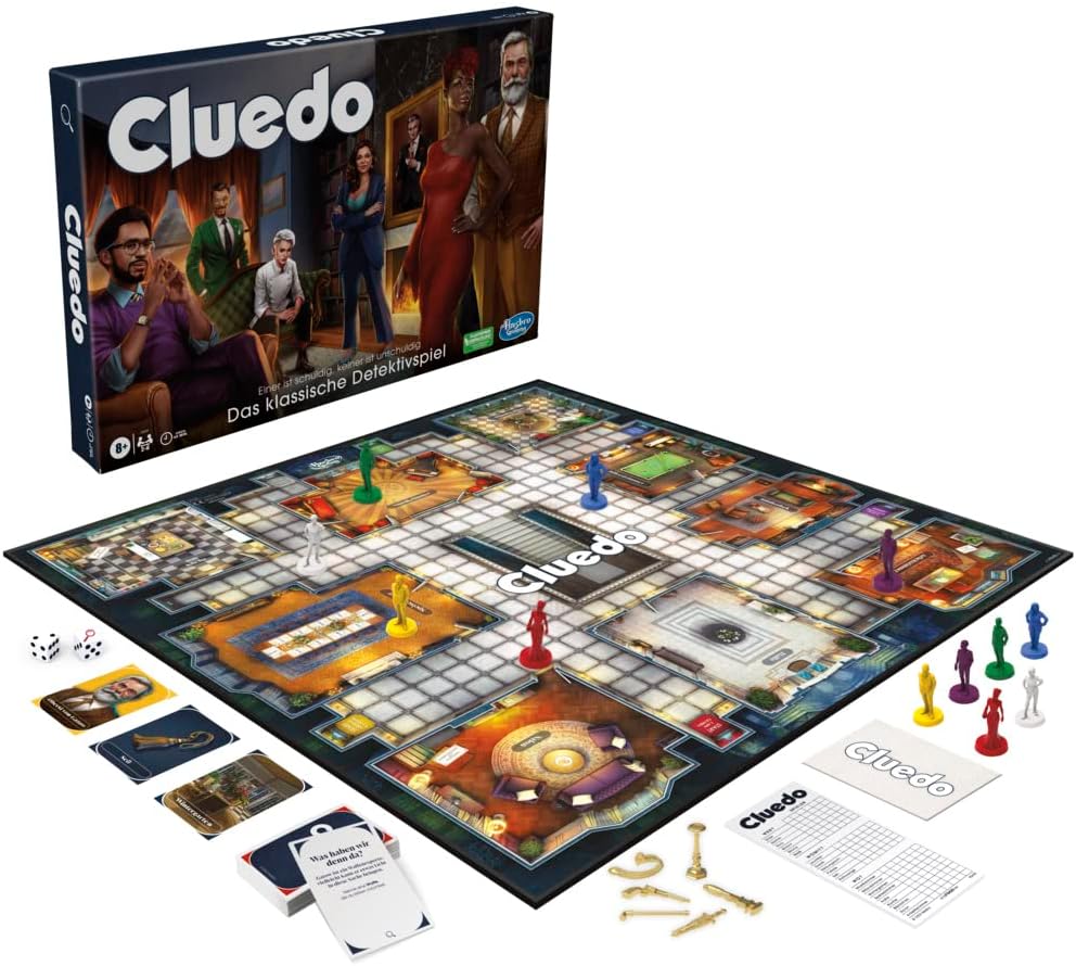 Hasbro Clue- Cluedo Classic Refresh