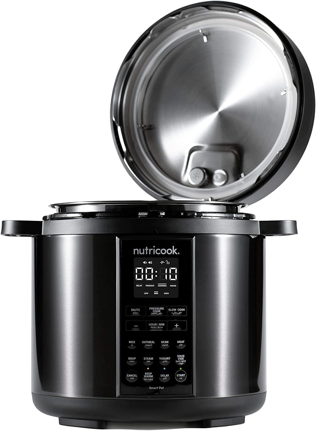 Nutricook Smartpot 2 / 8L / Electric Pressure Cooker - Black